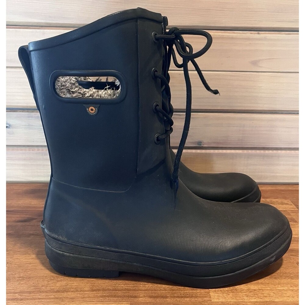 BOGS Women's Size 9 Amanda II Lace Up Waterproof Rain Boots